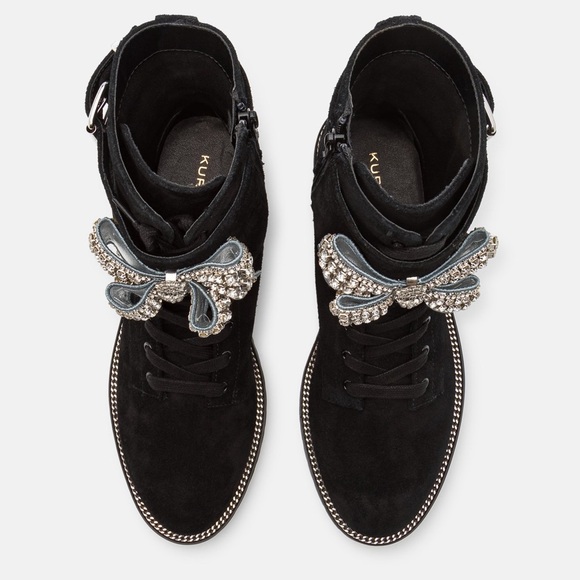 NWOB $258 Kurt Geiger Sutton Suede Bootie - Picture 6 of 12